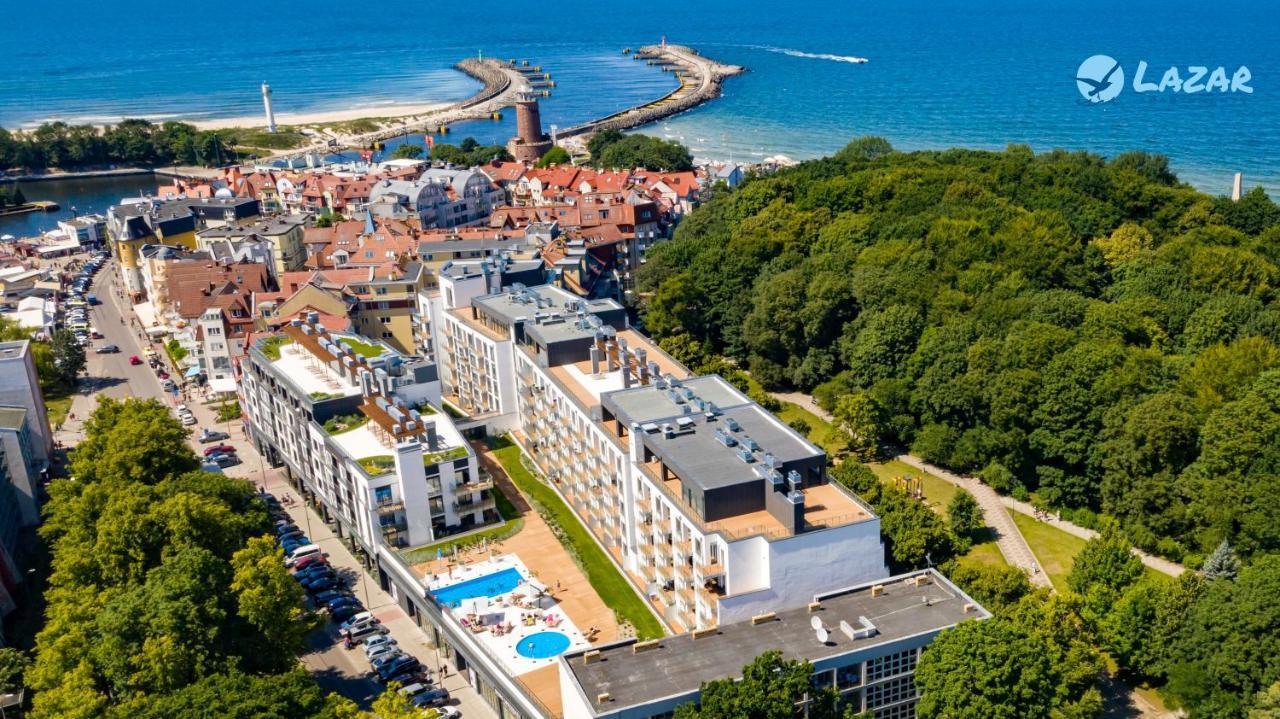 Lazar Apartamenty Nadmorskie Tarasy Kołobrzeg Eksteriør billede