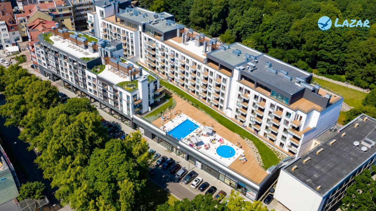 Lazar Apartamenty Nadmorskie Tarasy Kołobrzeg Eksteriør billede